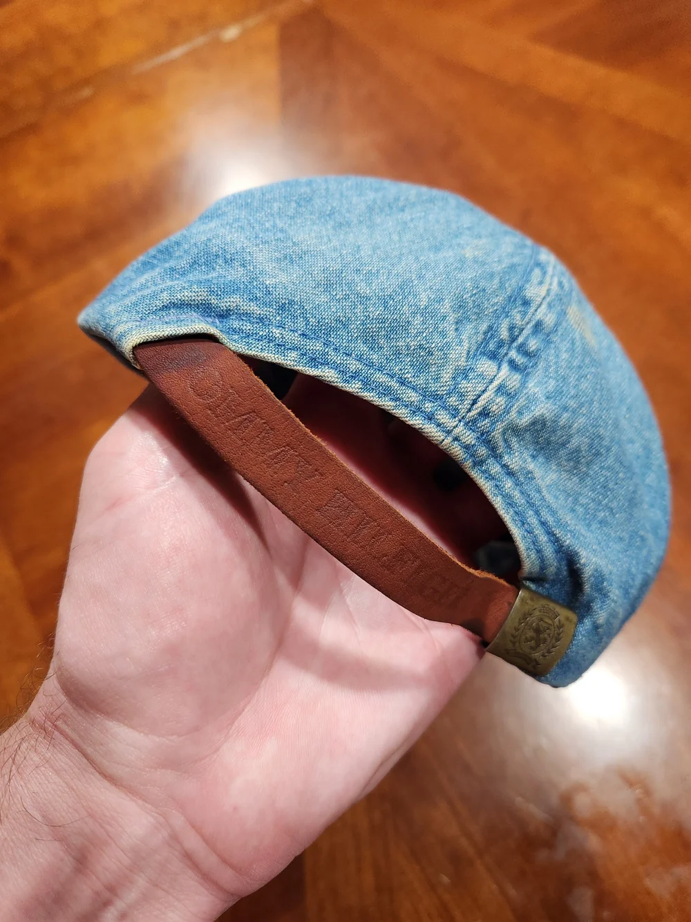 1990's Tommy Hilfiger Denim Strap Back Hat